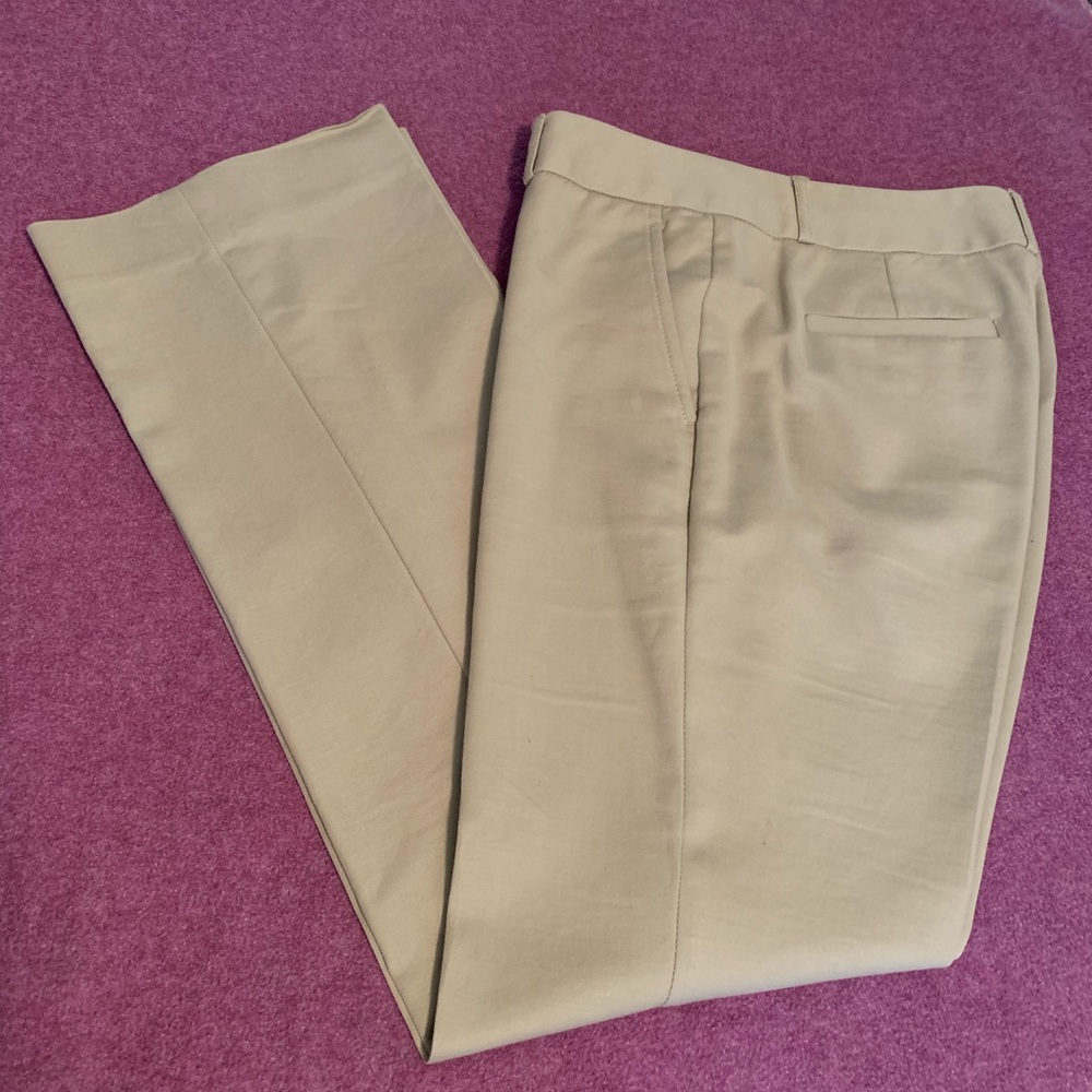 Khaki dress slacks by Banana Republic